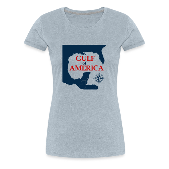 Women's Gulf of America T-Shirt - heather ice blue