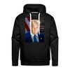 TRUMp Official Portrait Hoodie - charcoal grey