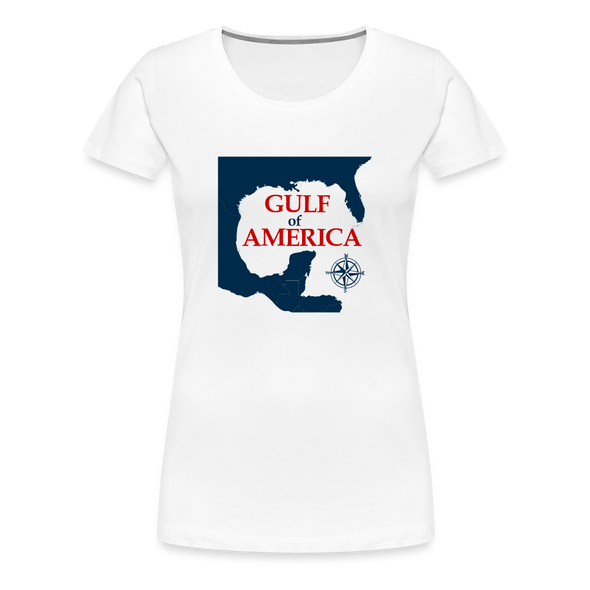 Women's Gulf of America T-Shirt - white