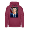 TRUMp Official Portrait Hoodie - burgundy