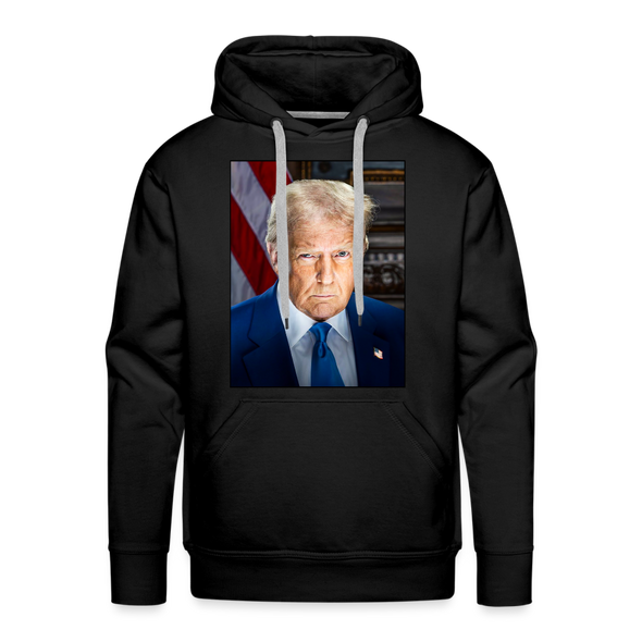 TRUMp Official Portrait Hoodie - black