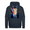 TRUMp Official Portrait Hoodie - navy