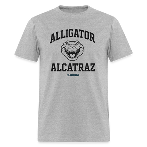 Alligator Alcatraz TEE - heather gray