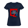 Women's Gulf of America V-Neck - navy