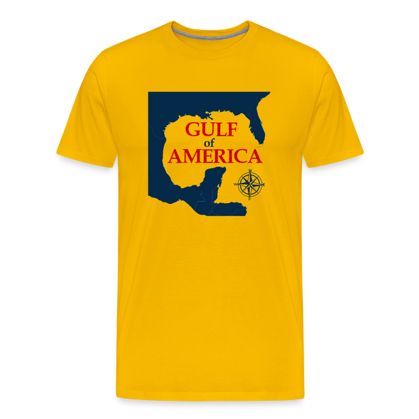 Official Gulf of America T-Shirt - sun yellow