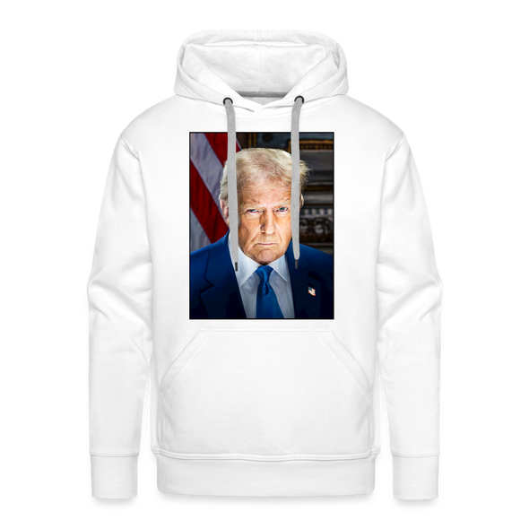 TRUMP Official Inaugural Portrait Hoodie - white