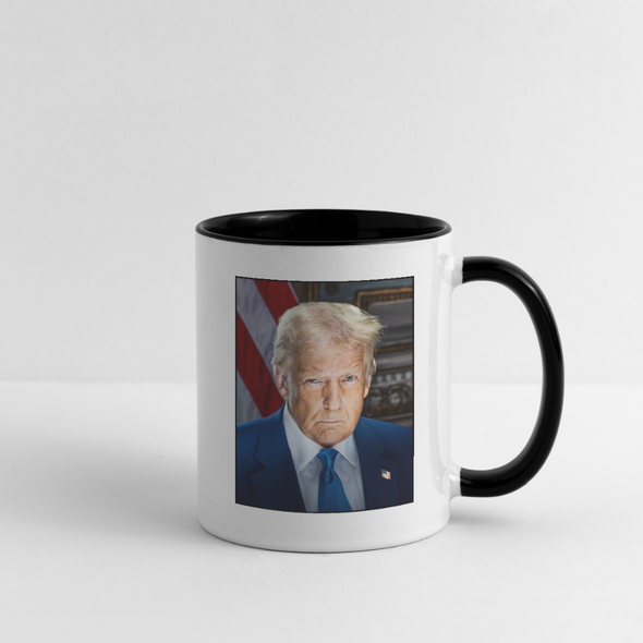 TRUMP Inaugural Portrait MUG - white/black