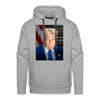 TRUMP Official Inaugural Portrait Hoodie - heather grey