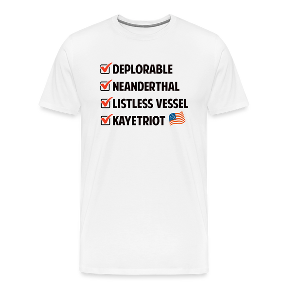 Listeless Vessel Men's T-Shirt - white