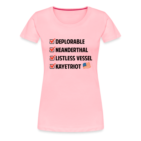 Listeless Vessel Women's T-Shirt - pink