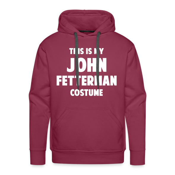 John Fetterman Costume - burgundy