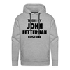 John Fetterman Costume - heather grey