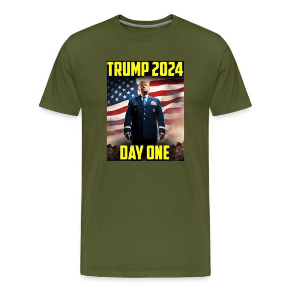 TRUMP: Day One Dictator - olive green