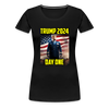 TRUMP: Dictator Day One Women's Tee - black