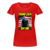 TRUMP: Dictator Day One Women's Tee - red