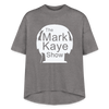 Women's Mark Kaye Show Hi-Lo Tee - granite heather 
