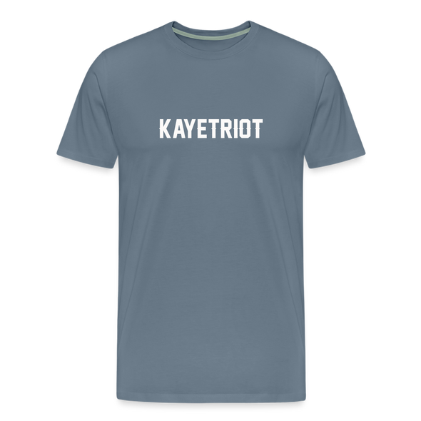 Official KAYETRIOT Tee - steel blue