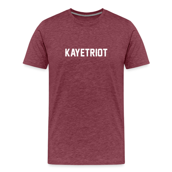 Official KAYETRIOT Tee - heather burgundy