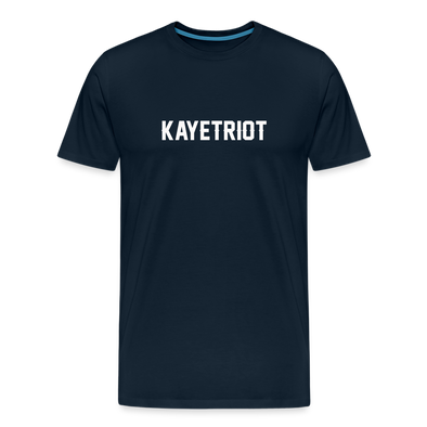 Official KAYETRIOT Tee - deep navy