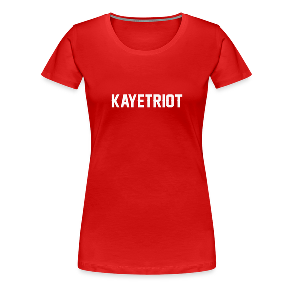 Women's KAYETRIOT Tee - red