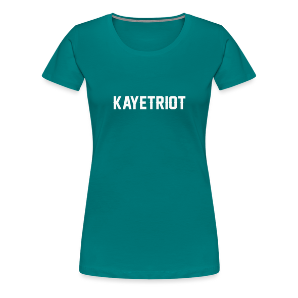 Women's KAYETRIOT Tee - teal