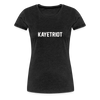 Women's KAYETRIOT Tee - charcoal grey