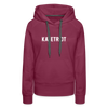 Women's KAYETRIOT Hoodie - burgundy