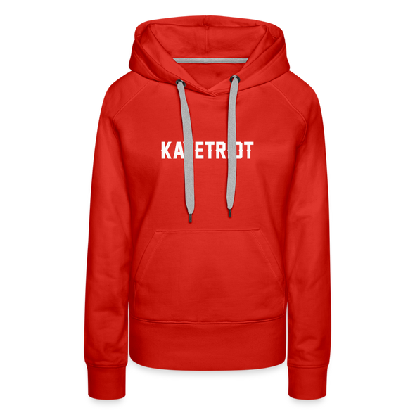 Women's KAYETRIOT Hoodie - red