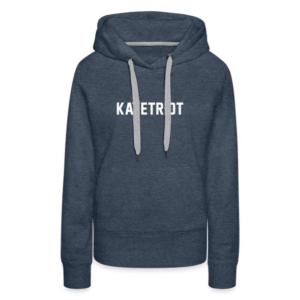 Women's KAYETRIOT Hoodie - heather denim