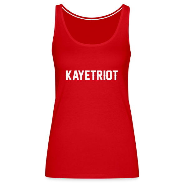 Women's KAYETRIOT Tank Top - red