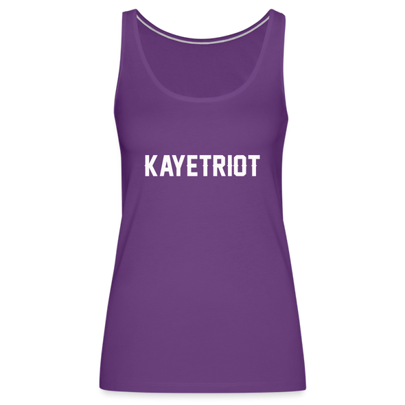 Women's KAYETRIOT Tank Top - purple