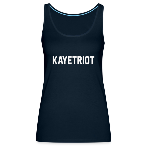 Women's KAYETRIOT Tank Top - deep navy