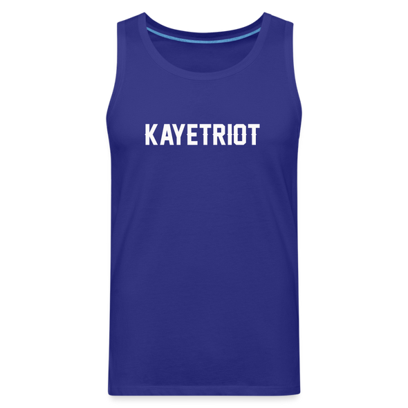 KAYETRIOT Men's TANK - royal blue