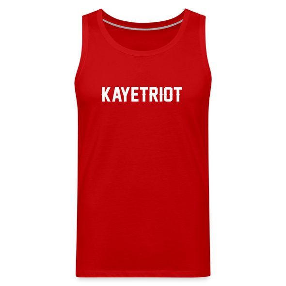 KAYETRIOT Men's TANK - red