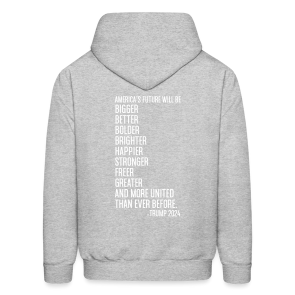 Brighter Future Signature Hoodie - heather gray