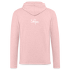 Brighter Future Signature Terry Hoodie - cream heather pink