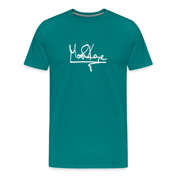 Mark Kaye Signature Tee - teal