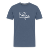 Mark Kaye Signature Tee - heather blue