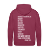 Brighter Future Men's Hoodie - burgundy