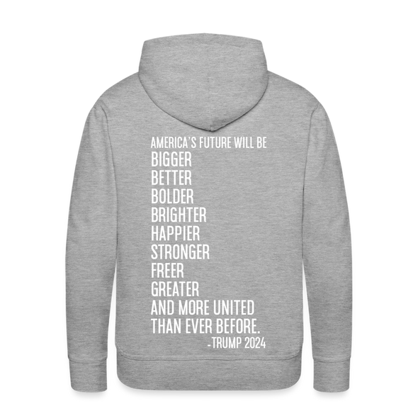 Brighter Future Men's Hoodie - heather grey