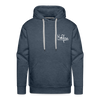 Brighter Future Men's Hoodie - heather denim