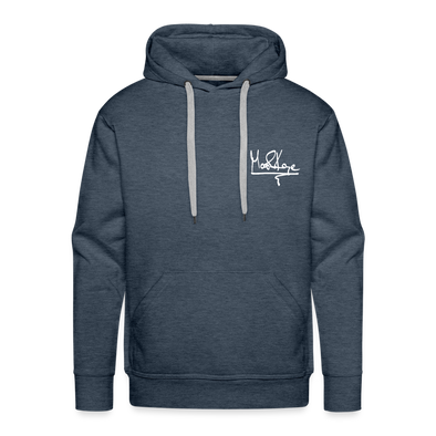 Brighter Future Men's Hoodie - heather denim