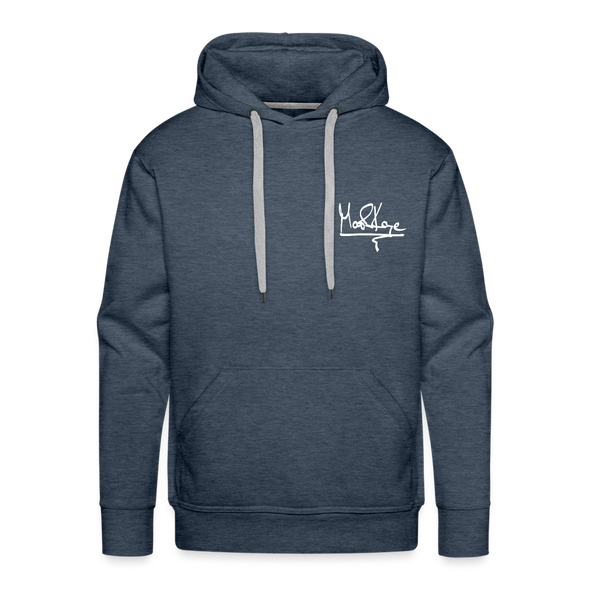 Brighter Future Men's Hoodie - heather denim