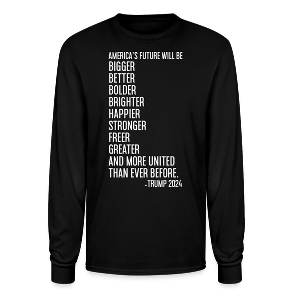 Brighter Future Longsleeve Tee - black