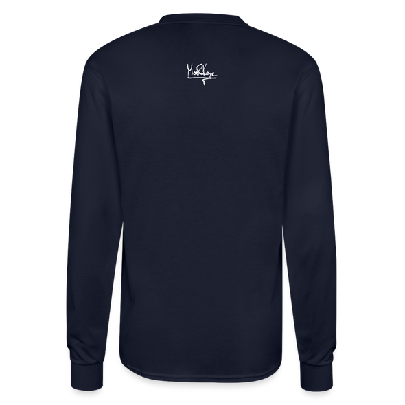 Brighter Future Longsleeve Tee - navy