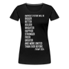 Women's Brighter Future Tee - black