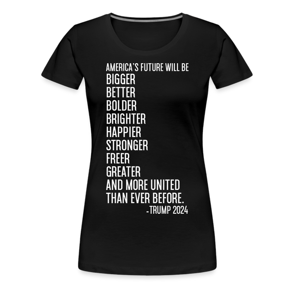 Women's Brighter Future Tee - black