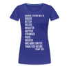 Women's Brighter Future Tee - royal blue