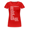 Women's Brighter Future Tee - red