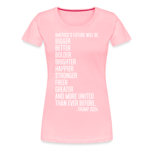 Women's Brighter Future Tee - pink